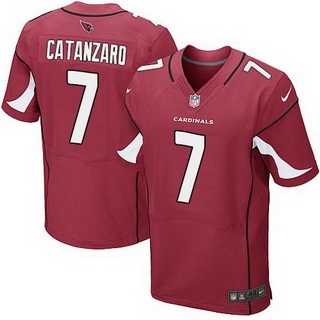 Men’s Arizona Cardinals #7 Chandler Catanzaro Red Team Color NFL Nike Elite Jersey