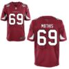 Men’s Arizona Cardinals #69 Evan Mathis Red Team Color NFL Nike Elite Jersey
