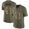 Cardinals #41 Byron Murphy Olive Camo Men’s Stitched Football Limited 2017 Salute to Service Jersey