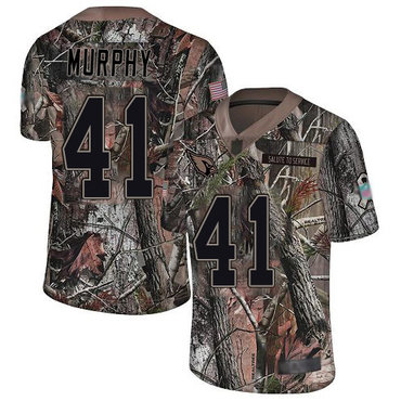 Cardinals #41 Byron Murphy Camo Men’s Stitched Football Limited Rush Realtree Jersey