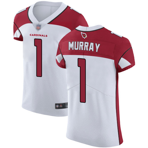 Cardinals #1 Kyler Murray White Men’s Stitched Football Vapor Untouchable Elite Jersey