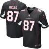 Men’s Arizona Cardinals #87 Troy Niklas Black Alternate NFL Nike Elite Jersey