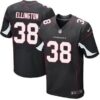 Men’s Arizona Cardinals #38 Andre Ellington Black Alternate NFL Nike Elite Jersey