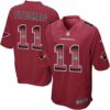 Nike Arizona Cardinals #11 Larry Fitzgerald Red Team Color Men’s Stitched NFL Limited Strobe Jersey