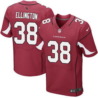 Men’s Arizona Cardinals #38 Andre Ellington Red Team Color NFL Nike Elite Jersey