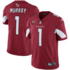 Men’s Arizona Cardinals 2022 #1 Kyler Murray Red With 3-star C Patch Vapor Untouchable Limited Stitched NFL Jersey