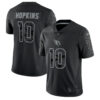 Men’s Arizona Cardinals #10 DeAndre Hopkins Black Reflective Limited Stitched Football Jersey