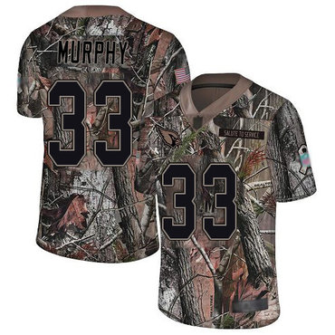 Cardinals #33 Byron Murphy Camo Men’s Stitched Football Limited Rush Realtree Jersey