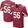 Men’s Arizona Cardinals #56 LaMarr Woodley Red Team Color NFL Nike Elite Jersey