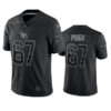 Men’s Arizona Cardinals #67 Justin Pugh Black Reflective Limited Stitched Football Jersey
