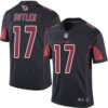 Cardinals #17 Hakeem Butler Black Men’s Stitched Football Limited Rush Jersey