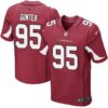 Men’s Arizona Cardinals #95 Rodney Gunter Red Team Color NFL Nike Elite Jersey