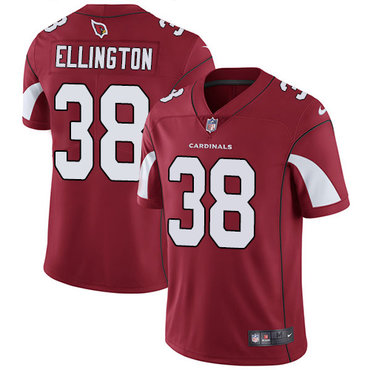 Nike Arizona Cardinals #38 Andre Ellington Red Team Color Men’s Stitched NFL Vapor Untouchable Limited Jersey