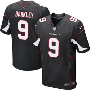 Men’s Arizona Cardinals #9 Matt Barkley Black Alternate NFL Nike Elite Jersey