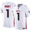 Atlanta Falcons #1 Darnell Mooney White 2024 FUSE Vapor Untouchable Limited Jersey