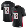 Atlanta Falcons #18 Kirk Cousins Black Vapor Untouchable Limited Stitched Football Jersey 2