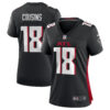 Atlanta Falcons #18 Kirk Cousins Game Jersey – Black