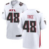 Atlanta Falcons #48 Bralen Trice White Limited Stitched Football Game Jersey