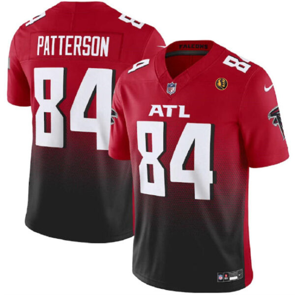 Atlanta Falcons #84 Cordarrelle Patterson Red Black 2023 FUSE With John Madden Jersey