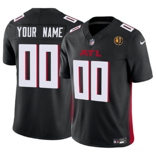 Atlanta Falcons Active Player Custom Black 2023 FUSE With John Madden Jersey
