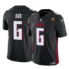 Atlanta Falcons #6 Younghoe Koo Black 2023 FUSE With John Madden Jersey
