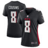 Atlanta Falcons #8 Kirk Cousins Game Jersey – Black