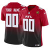 Atlanta Falcons Active Player Custom Red 2023 FUSE With John Madden Jersey
