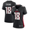 Atlanta Falcons #18 Kirk Cousins Game Player Jersey – Black