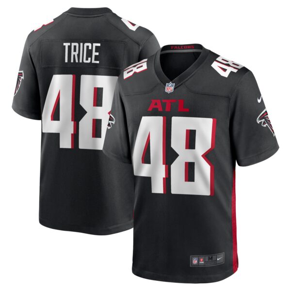 Bralen Trice Atlanta Falcons Nike Team Game Jersey Black