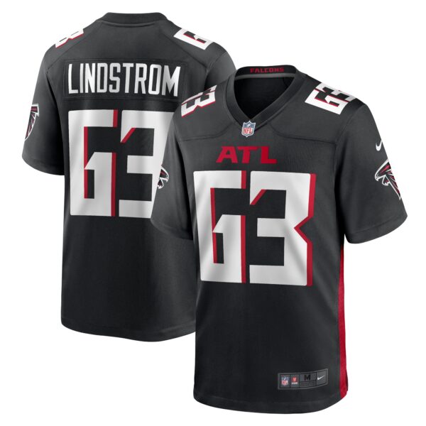 Chris Lindstrom Atlanta Falcons Nike Team Game Jersey Black