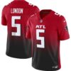 Drake London Atlanta Falcons Nike Vapor FUSE Limited Jersey Red