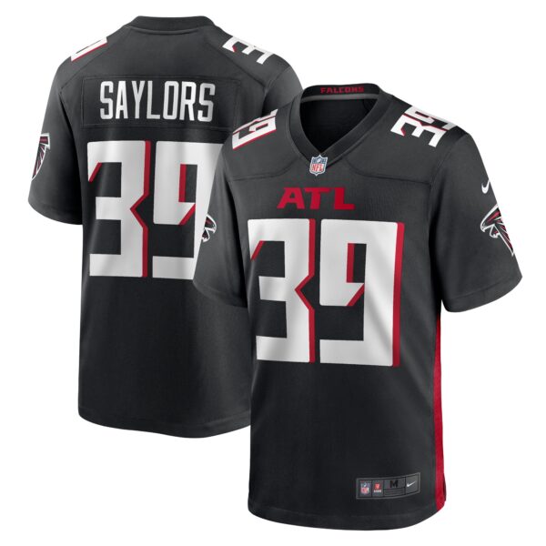 Jacob Saylors Atlanta Falcons Nike Game Jersey Black
