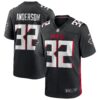 Jamal Anderson Atlanta Falcons Nike Game Retired Player Jersey Black
