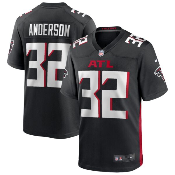 Jamal Anderson Atlanta Falcons Nike Game Retired Player Jersey Black