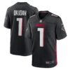 Jeff Okudah Atlanta Falcons Nike Game Player Jersey Black