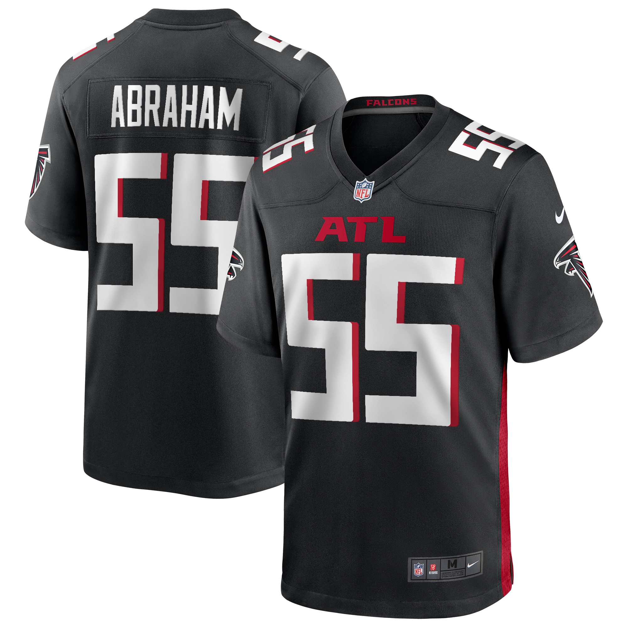 John Abraham Atlanta Falcons Nike Game Retired Player Jersey Black
