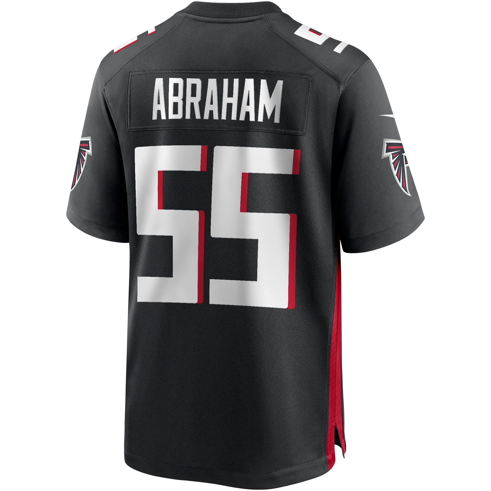 John Abraham Atlanta Falcons Nike Game Retired Player Jersey Black - Image 3