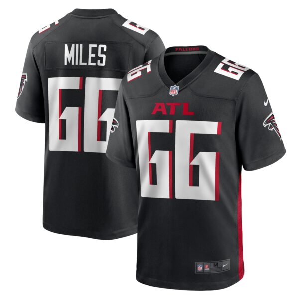 Joshua Miles Atlanta Falcons Nike Game Jersey Black