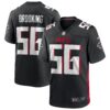 Keith Brooking Atlanta Falcons Nike Game Retired Player Jersey Black