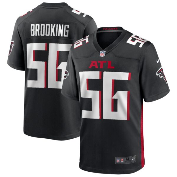 Keith Brooking Atlanta Falcons Nike Game Retired Player Jersey Black
