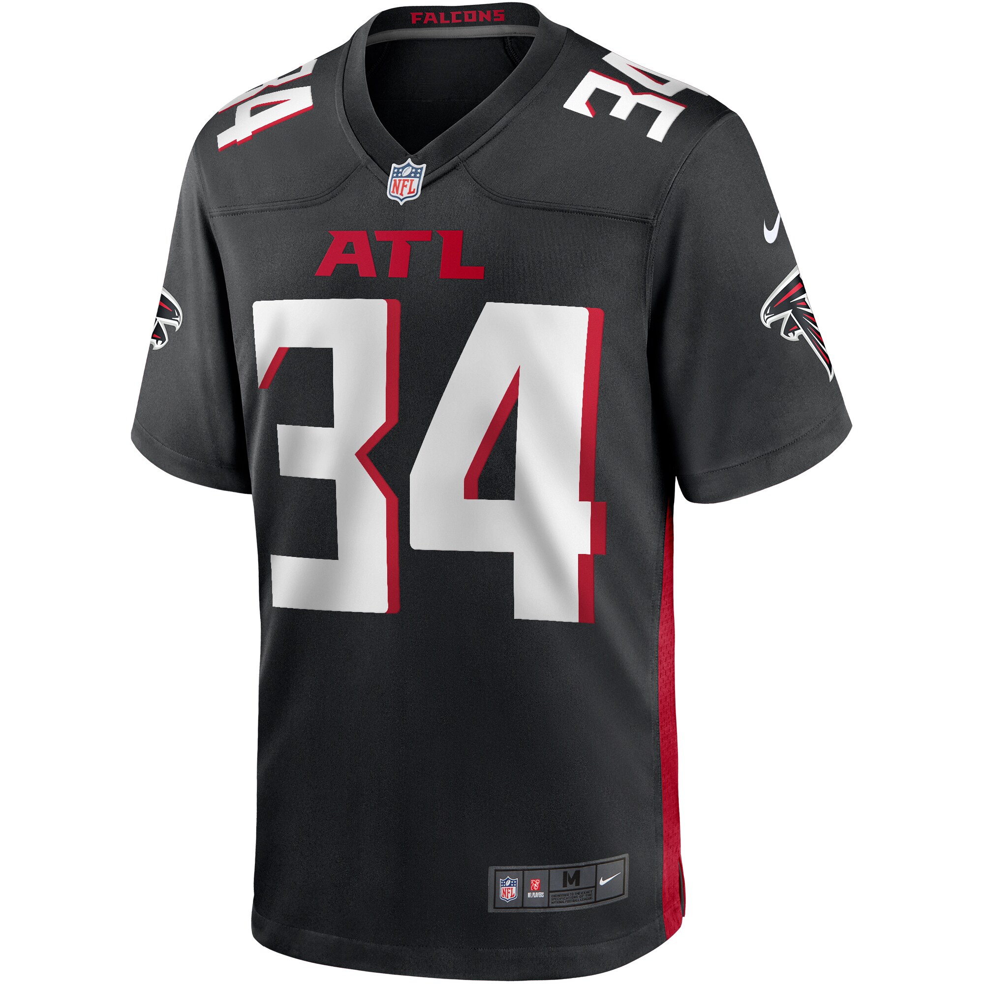 Ray Buchanan Atlanta Falcons Nike Game Retired Player Jersey Black - Image 2