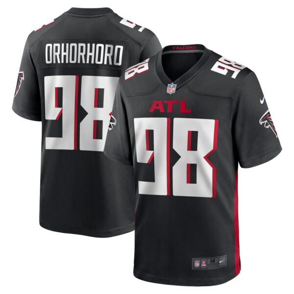 Ruke Orhorhoro Atlanta Falcons Nike Team Game Jersey Black