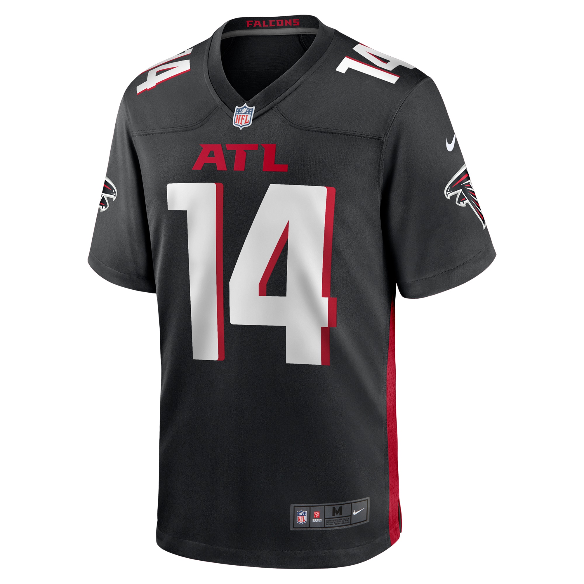 Rondale Moore Atlanta Falcons Nike Team Game Jersey Black - Image 2