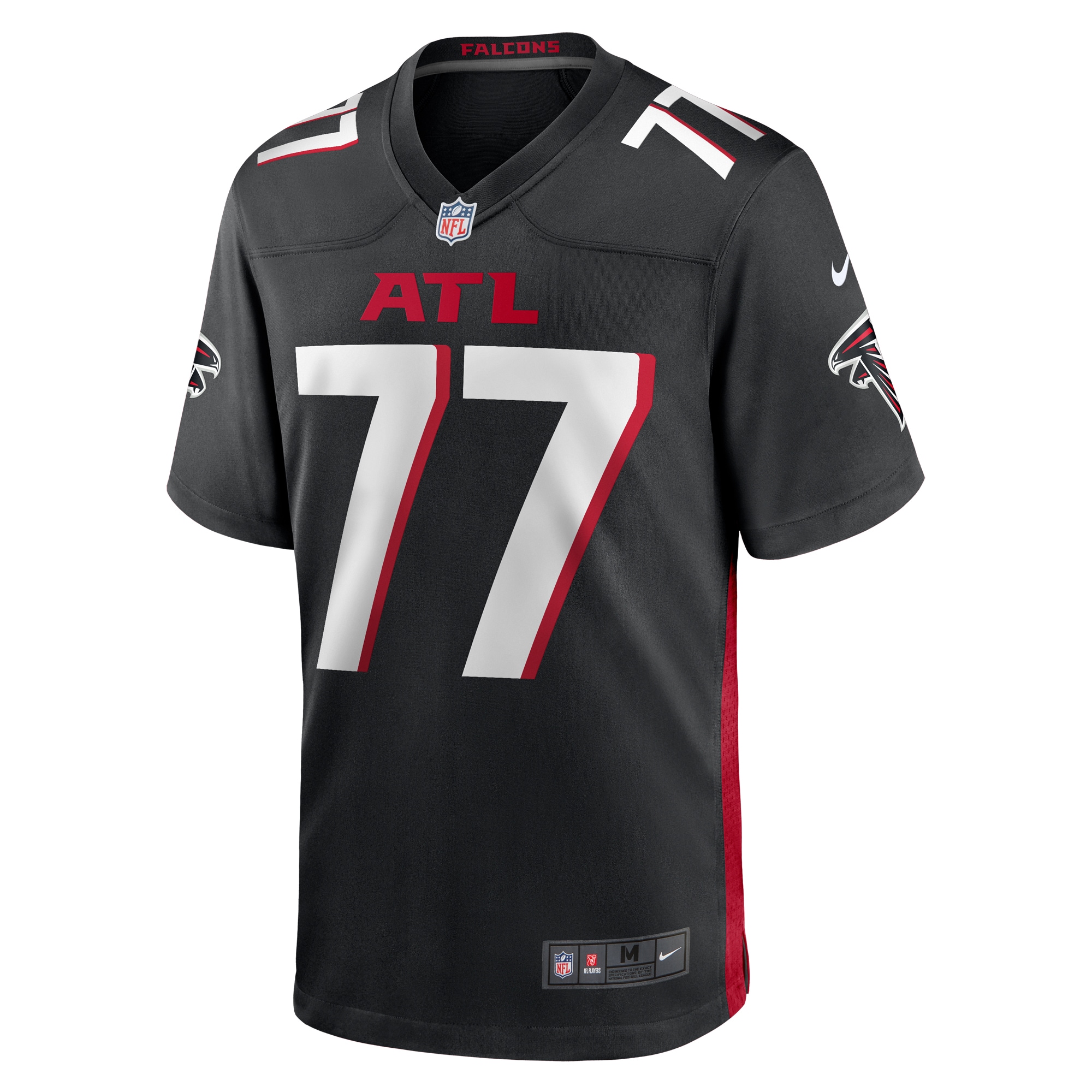 Storm Norton Atlanta Falcons Nike Game Jersey Black - Image 2