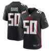 Tae Davis Atlanta Falcons Nike Team Game Jersey Black