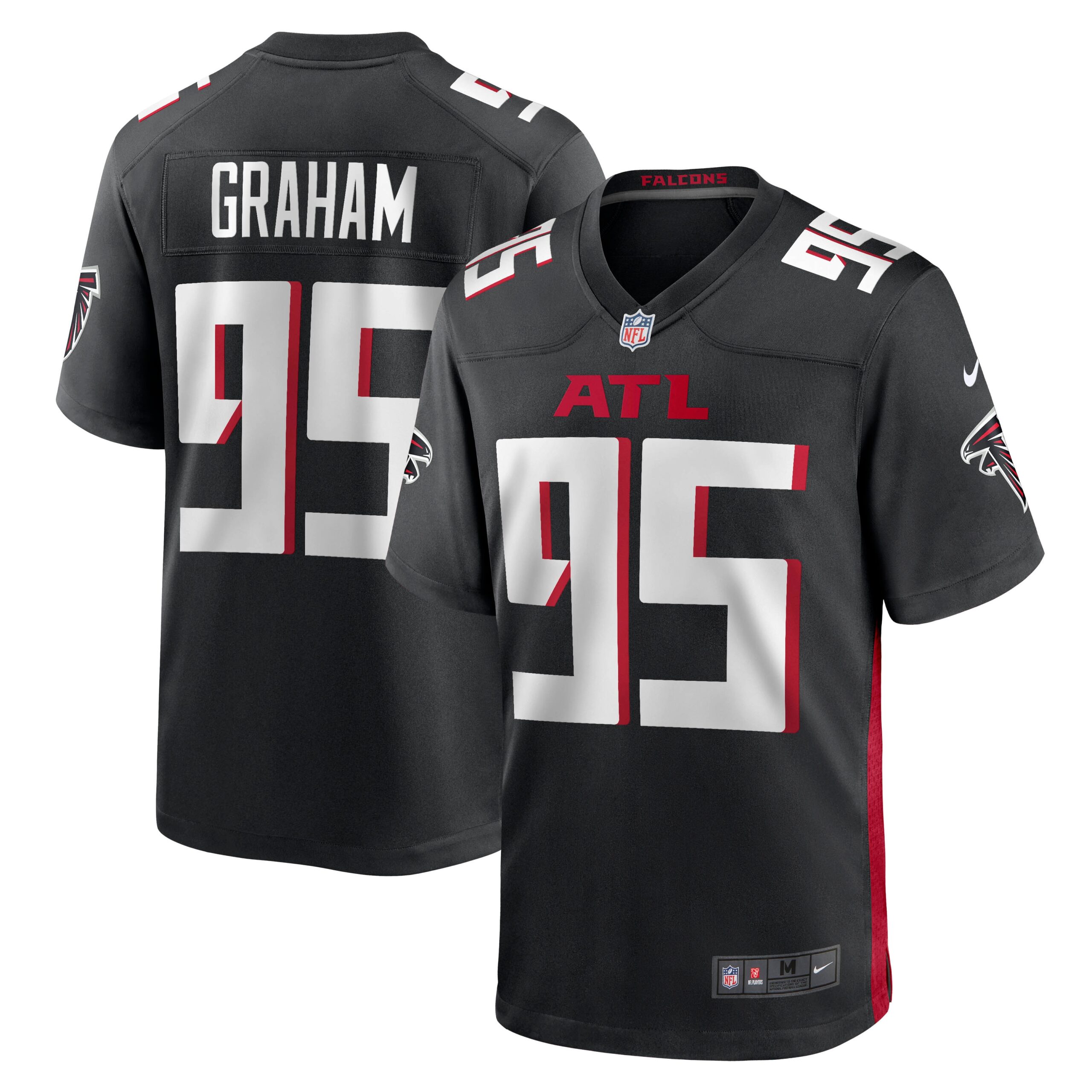 Taquon Graham Atlanta Falcons Nike Game Jersey Black