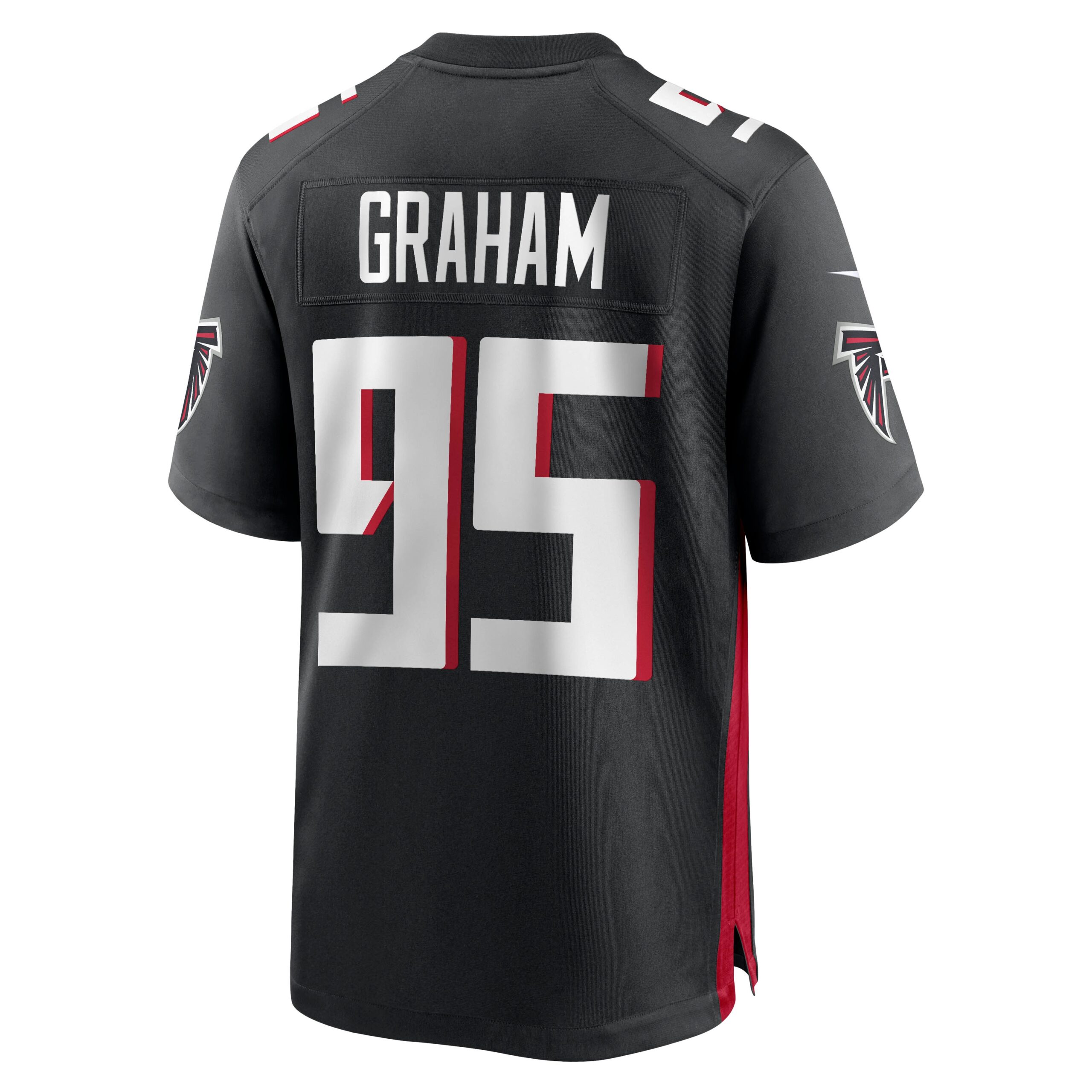 Taquon Graham Atlanta Falcons Nike Game Jersey Black - Image 3