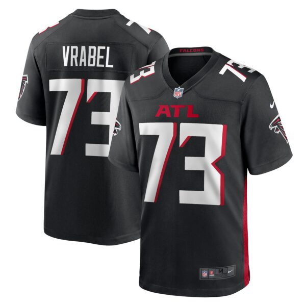 Tyler Vrabel Atlanta Falcons Nike Player Game Jersey Black