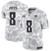 Atlanta Falcons #8 Kyle Pitts 2024 FUSE Arctic Camo Salute To Service Limited Football Stitched Jersey