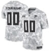 Atlanta Falcons Active Player Custom 2024 FUSE Arctic Camo Salute To Service Limited Football Stitched Jersey
